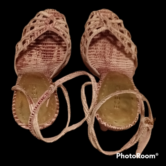 Women's BCBG Snakeskin Heels - Picture 3 of 6